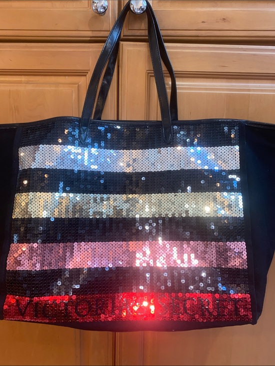 Victoria's Secret Handbags - Victoria’s Secret Sequin Large Tote